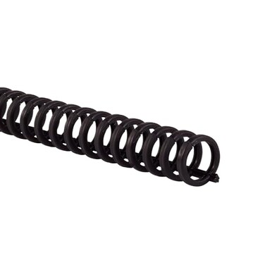 GBC Binding Spines Spirals Coils 12 Diameter 85 Sheet Capacity ProClick Black 25 Pack 2515660