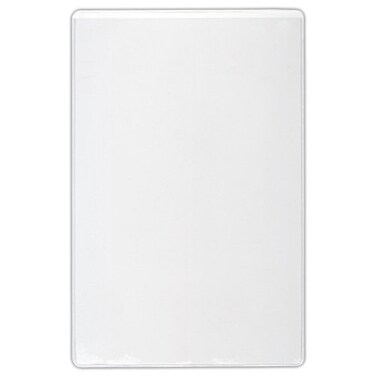 STORE SMART StoreSMART Peel Stick Pocket 6 x 9 12 Open Short Side 25Pack Clear Vinyl Plastic STB109S25