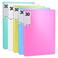 Smarpau Display Book Binder with Plastic Sleeves 5 Pack Presentation Book 30 Pocket Art Portfolio Folder Presentation Binder 85 x 11 for Document Artwork Certificates Photos Materials