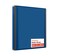 Staples Better View 15Inch DRing Binder Blue Durable 3Ring Binder with Clear Overlay for School Office