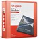 Staples Standard 2Inch 3Ring View Binder Holds Up to 450 Sheets Orange Durable Binder for Office School