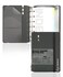 CAGIE A7 Binder 6 Ring Notebook with Dividers Refillable Planner Binder with Pockets A5 Refill Paper Include Planning Square Ruled and Dotted Pages 413 x 571 In Grey A7 HourlyDot Page
