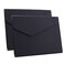 Enyuwlcm PU Leather A4 File Folder Document Holder Waterproof Portfolio Envelope Folder Case with Invisible Magnetic Closure 2 Packs Black A42Packs