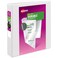 Avery Durable View 3 Ring Binder for Home School Supplies Office or Organization Needs 15 Slant Ring 1 Pack White Binder 17022