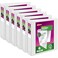 Avery Durable View 3 Ring Binders for Home School Supplies Office or Organization Needs 2 Slant Ring 6 Pack White Binders 17032