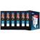 Avery HeavyDuty View 3 Ring Binder 2 One Touch Slant Rings Black Binders Sturdy 6Pack of 79692