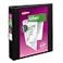 AveryR Durable View 3 Ring Binder 112 Inch EZD Rings 1 Black Binder 09400