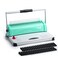 OFFNOVA Binding Machine 21Hole 450 Sheets Paper Comb Binding Machine for Letter Size A4 A5 Paper Easy to Punch Handle Adjustable Margin Book Binder with 100 PCS 38 Comb Binding Spines