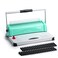 OFFNOVA Binding Machine 21Hole 450 Sheets Paper Comb Binding Machine for Letter Size A4 A5 Paper Easy to Punch Handle Adjustable Margin Book Binder with 100 PCS 38 Comb Binding Spines