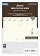 Filofax A5 week on two pages column format 5 language cotton cream 2026 diary 2668513