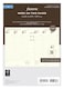 Filofax A5 week on two pages column format 5 language cotton cream 2026 diary 2668513