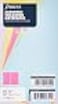 Filofax Personal Assorted Coloured Notepaper Plain and Ruled Value Pack 100 Sheets 95mm X 171mm