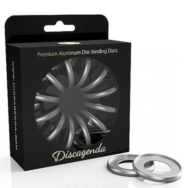 Discagenda Discbound Discs Silver 12 Piece 165in