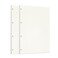 Zelten 2 Pack A4 90 Sheets180 Pages Squared Loose Leaf Punched Paper Refills Paper for 4 Hole Binder Personal Organizer Diary Notebook Refillable Planner