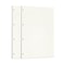 Zelten 2 Pack A4 90 Sheets180 Pages Squared Loose Leaf Punched Paper Refills Paper for 4 Hole Binder Personal Organizer Diary Notebook Refillable Planner