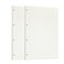 Zelten 2 Pack A4 90 Sheets180 Pages Lined Loose Leaf Punched Paper Refills Paper for 4 Hole Binder Personal Organizer Diary Notebook Refillable Planner