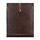 TUZECH Leather Document Holder Mailing EnvelopeOffice Work Resume Sales Portfolio Binder FolderInterviewLegal Document Organizer Handmade 125 inches Bourbon Brown