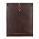 TUZECH Leather Document Holder Mailing EnvelopeOffice Work Resume Sales Portfolio Binder FolderInterviewLegal Document Organizer Handmade 125 inches Bourbon Brown