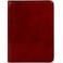 Time Resistance Leather Portfolio A4 Document Folder Italian Handcrafted Padfolio Organizer Red Gift Box Included