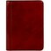 Time Resistance Leather Portfolio A4 Document Folder Italian Handcrafted Padfolio Organizer Red Gift Box Included