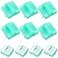 Mudder 10 Pieces Paper Cutter Replacement Blade Cutting Replacement Blades Refill for A4 Black and White Paper TrimmerMint Green