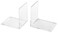 OSCO Clear Acrylic Very Small Bookends ABE2