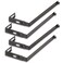 1InTheOffice Cubicle Hangers Adjustable 4Pack