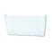 Deflecto Unbreakable DocuPocket Wall File Organizer Letter Size Clear Single Pocket 145 x 3 x 65 63201