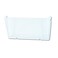 Deflecto Unbreakable DocuPocket Wall File Organizer Letter Size Clear Single Pocket 145 x 3 x 65 63201