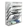 EasyPAG 5 Tier Wall File Holder Mesh Hanging Folder Organizer with Classify Label Versatile Desk File Holder Vertical Wall Mounted Mail Organizer for Office Home Cubicle Silver