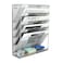 EasyPAG 5 Tier Wall File Holder Mesh Hanging Folder Organizer with Classify Label Versatile Desk File Holder Vertical Wall Mounted Mail Organizer for Office Home Cubicle Silver