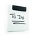 Durable Durafix Magnetic Clip 24 Black with SelfAdhesive Backing for Attachment to Any Smooth Flat Surface Pack of 5 Clips for Securely Holding Notes and Documents