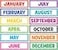 Teacher Created Resources Scribble Monthly Headliners TCR3425