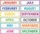 Teacher Created Resources Scribble Monthly Headliners TCR3425