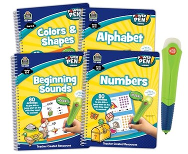 Teacher Created Resources Power Pen Learning Books Set 4 Book Set
