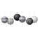 Teacher Created Resources Black White 8 Hanging Paper Lanterns TCR77488