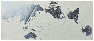 Marmo printing geografia world map authagraph Platinum MPL