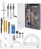 Mr. Pen Mr Pen Geometry Set with 6 Inch Swing Arm Protractor Divider Set Squares Ruler Compasses and Protractor 15 Piece Set