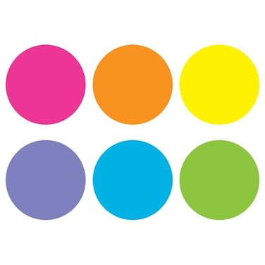 Teacher Created Resources Spot On Carpet Markers Bright Circles 4