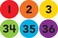 Teacher Created Resources Spot On Carpet Markers Numbers 1364