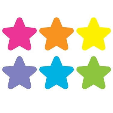 Teacher Created Resources Spot On Carpet Markers Bright Stars 4