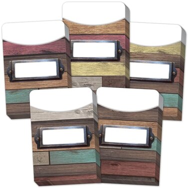 Teacher Created Resources Home Sweet Classroom Library Pockets MultiPack TCR8827