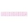 Westcott 8ths 6Inch Beveled Transparent Ruler B50 Clear