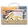 Helix Magnetic Whiteboard Geometry Set 4 Piece Teaching Kit for Classroom Large Magnetic Math Tools for Whiteboards Blackboards Durable Easy to Store