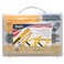 Helix Magnetic Whiteboard Geometry Set 4 Piece Teaching Kit for Classroom Large Magnetic Math Tools for Whiteboards Blackboards Durable Easy to Store