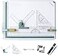 Frylr Inch A3 Drawing Board Drafting Table Multifunctional Drawing Board Table with Clear Rule Parallel Motion and Angle Adjustable Measuring System