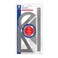 STAEDTLER Stainless Steel Math Set With 12in Ruler 2 Triangle Set Squares 4590 3060 6in Protractor Precision Drawing Drafting