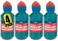 1InTheOffice Envelope Moistener Envelope Sealer Bottle Wedge Sponge Tipped Squeeze Bottle Spill Proof 4 Pack