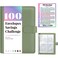 Sooez 100 Envelopes Money Saving Challenge Savings Challenges Book with Envelopes Flexible Saving 5050 2600 300 Savings Binder with 100 Pocket PreNumber Reusable Laminated Tracker
