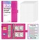 Sooez 100 Envelopes Money Saving Challenge Savings Challenges Book with Envelopes Flexible Saving 5050 2600 300 Savings Binder with 100 Pocket PreNumber Reusable Laminated Tracker